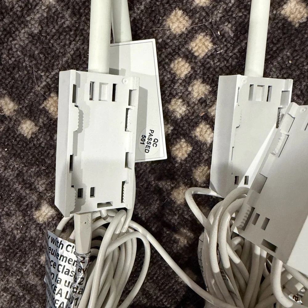 IKEA TRADFI Driver With 4 YTBERG Lights And ANSLUTA power Supply